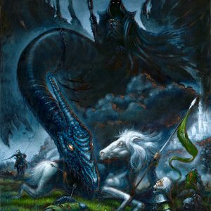 Snowmane and the Nazgul