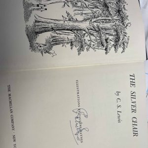 The Silver Chair - CS Lewis US 1st Edition 1953 SIGNED Pauline Baynes - Image 2